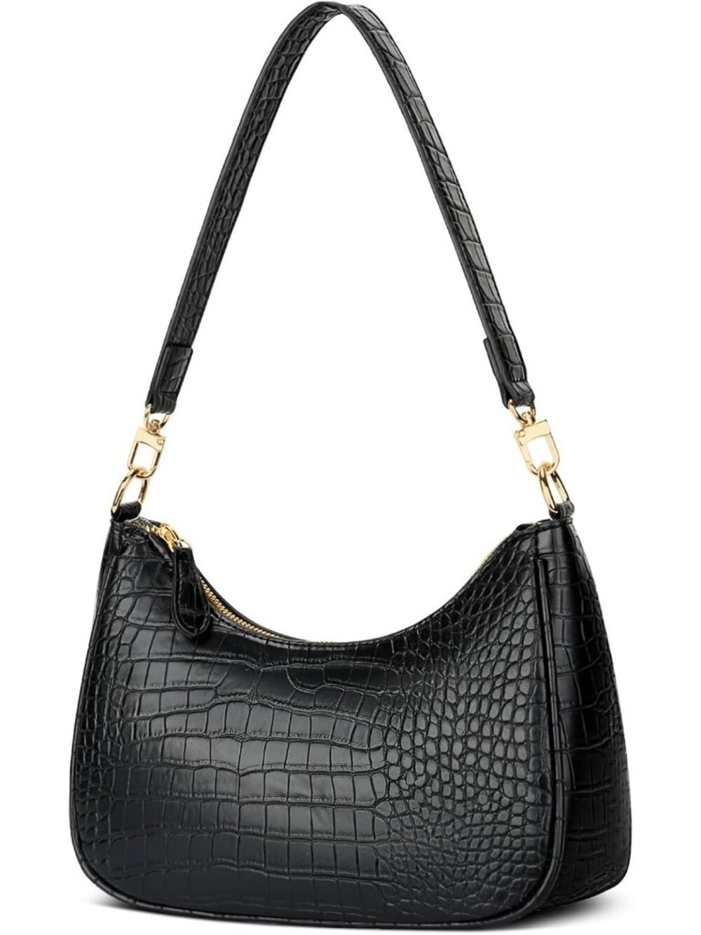 Women's E-Black Cute HandBags Retro Hobo Shoulder Clutch Underarm Purse